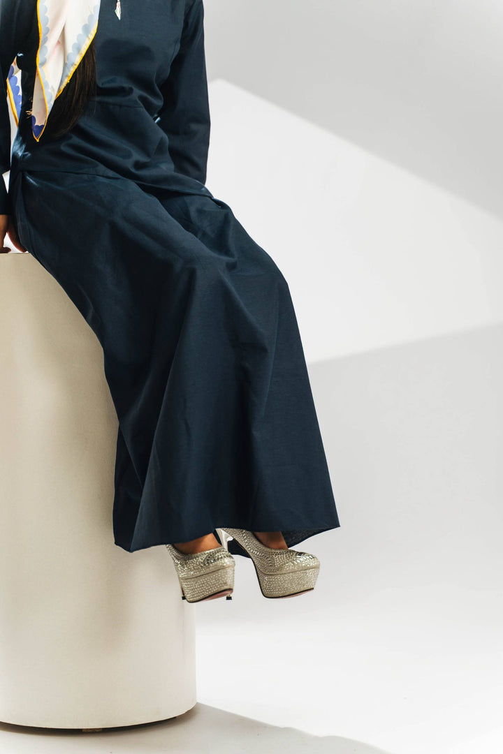 Azuré Linen Skirt Set